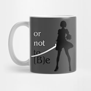 or not to [B]e (minimalistic 2B) Mug